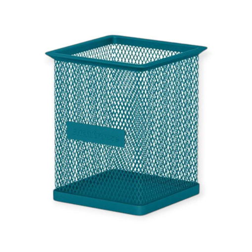 Picture of MESH REEF TURQUOISE PEN HOLDER SQUARE